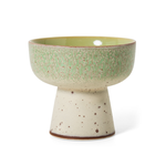 HKLIVING HKLIVING - 70's Tapas schaal op voet L Slush KST0183