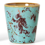 HKLIVING HKLIVING - 70's ceramics ristretto mok futurism blauw kst0156