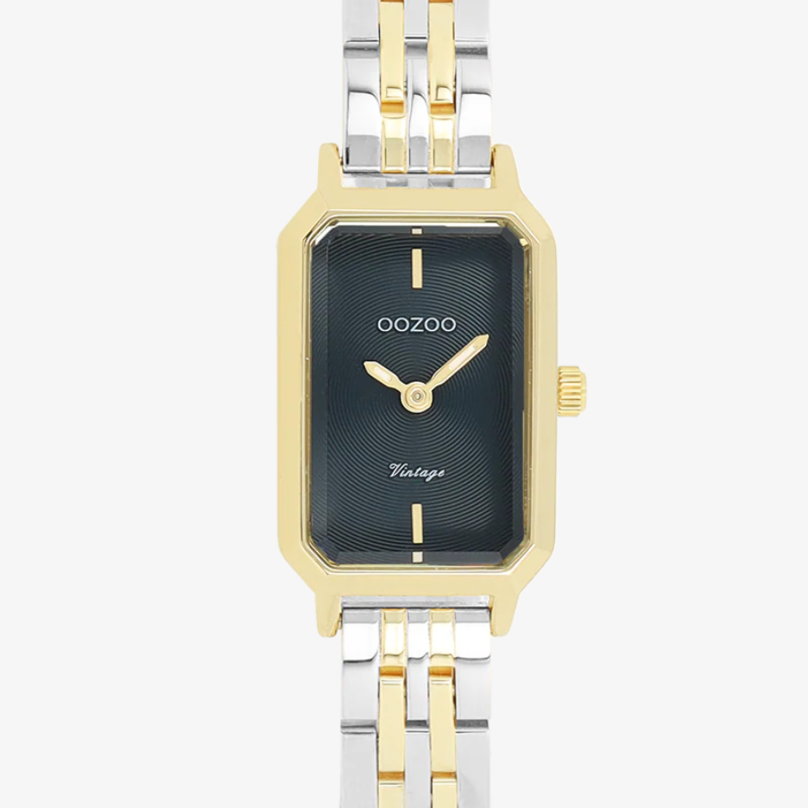 OOZOO OOZOO - Zilverkleurig horloge met roestvrijstalen band - C20424