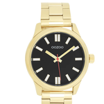 OOZOO OOZOO - Goudkleurig  horloge met roestvrijstalen band - C11617