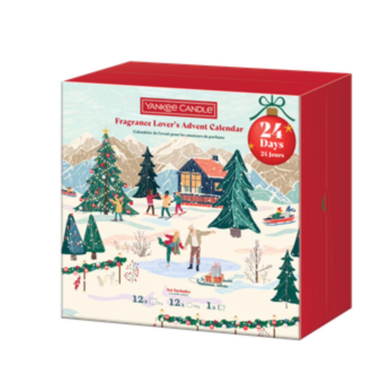 YANKEE CANDLE YANKE CANDLE -  Advents Kalender Boek Apres Ski Collection