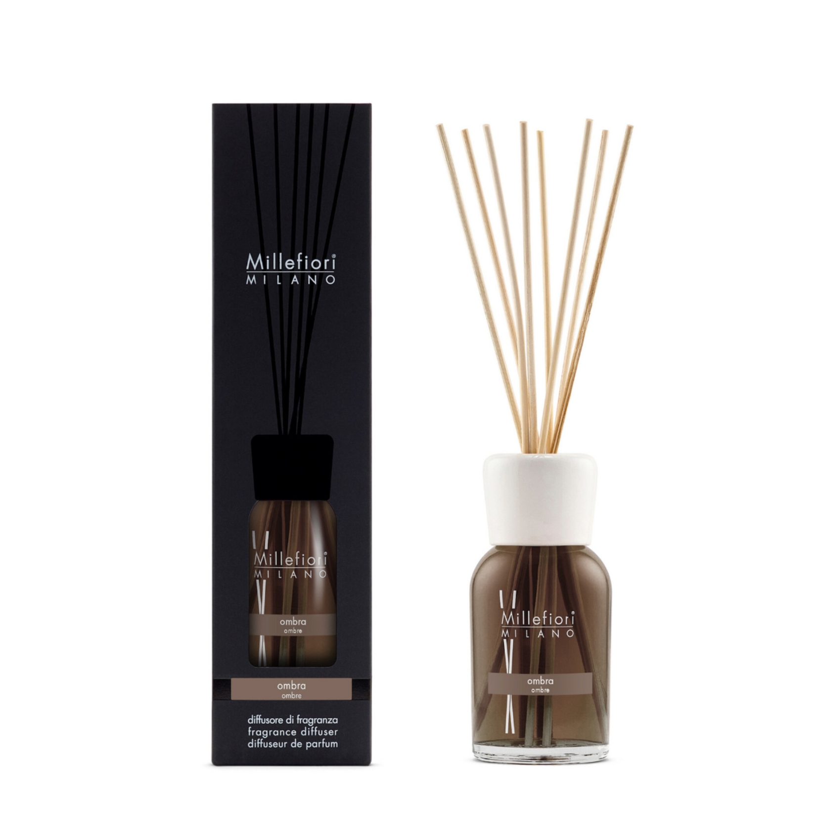 MILLEFIORI MILANO MILLEFIORI MILANO - Reed diffuser 250ml Ombra