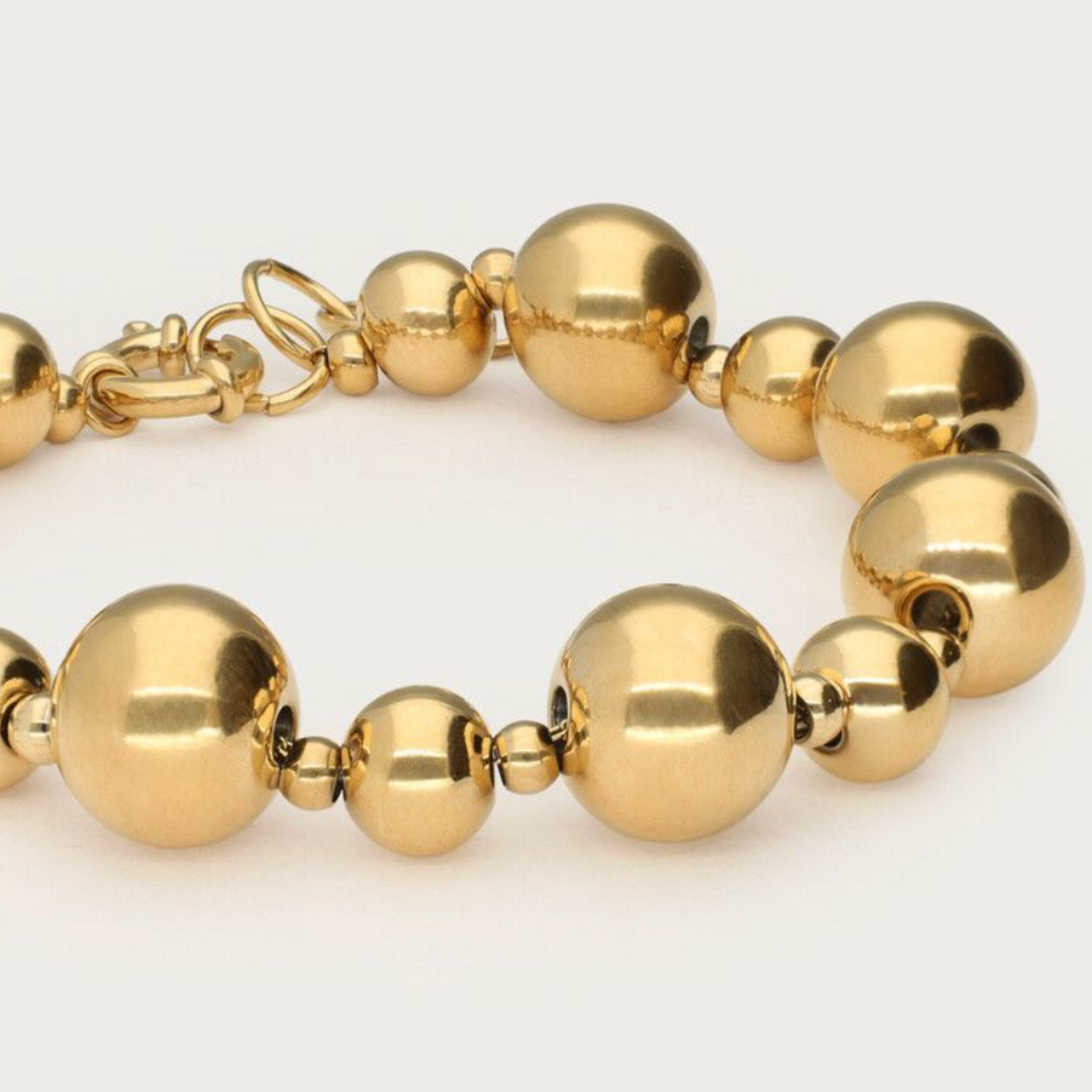 MY JEWELLERY MY JEWELLERY - Armband met grote bolletjes goud