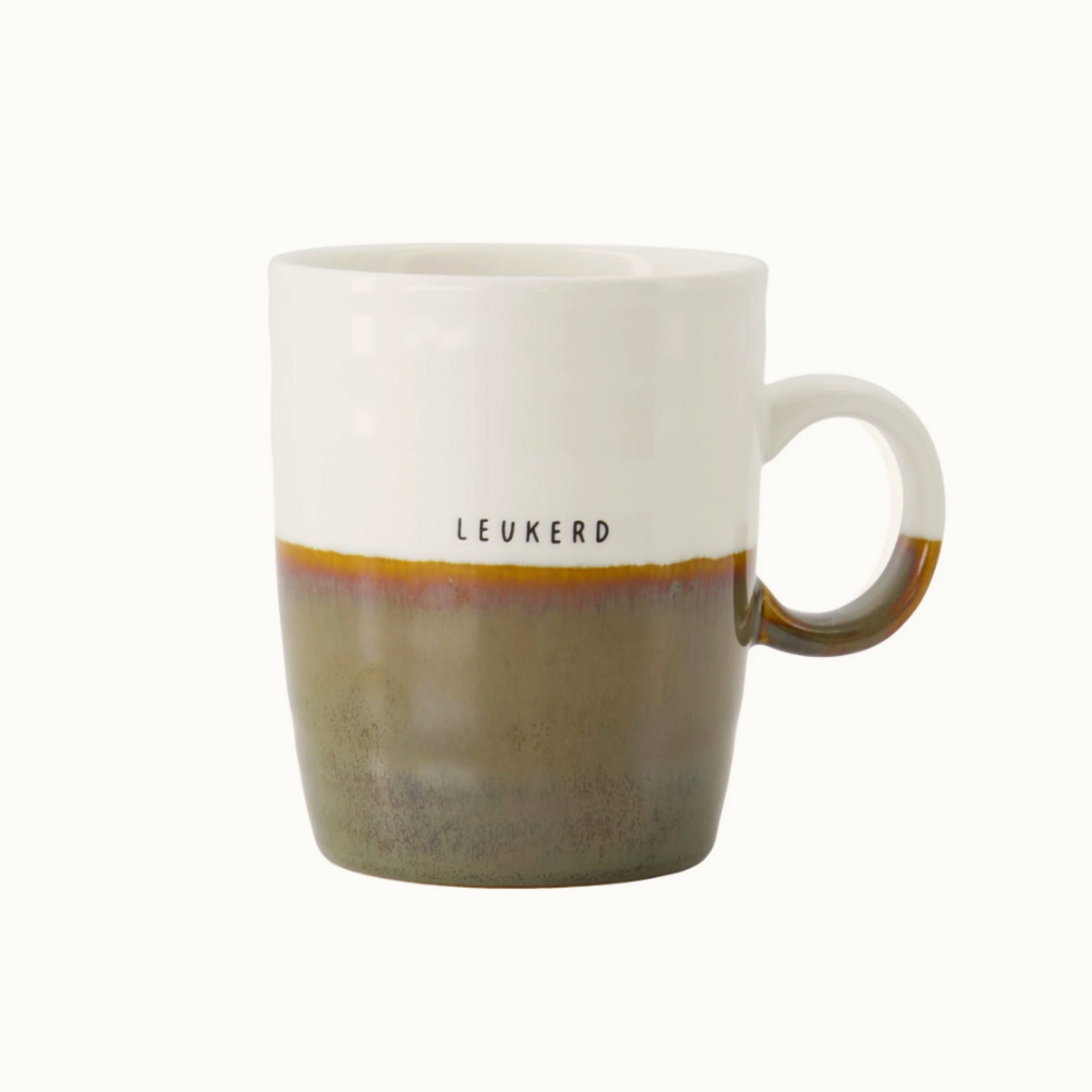 ZUSSS ZUSSS - Theemok leukerd wit/donkergroen