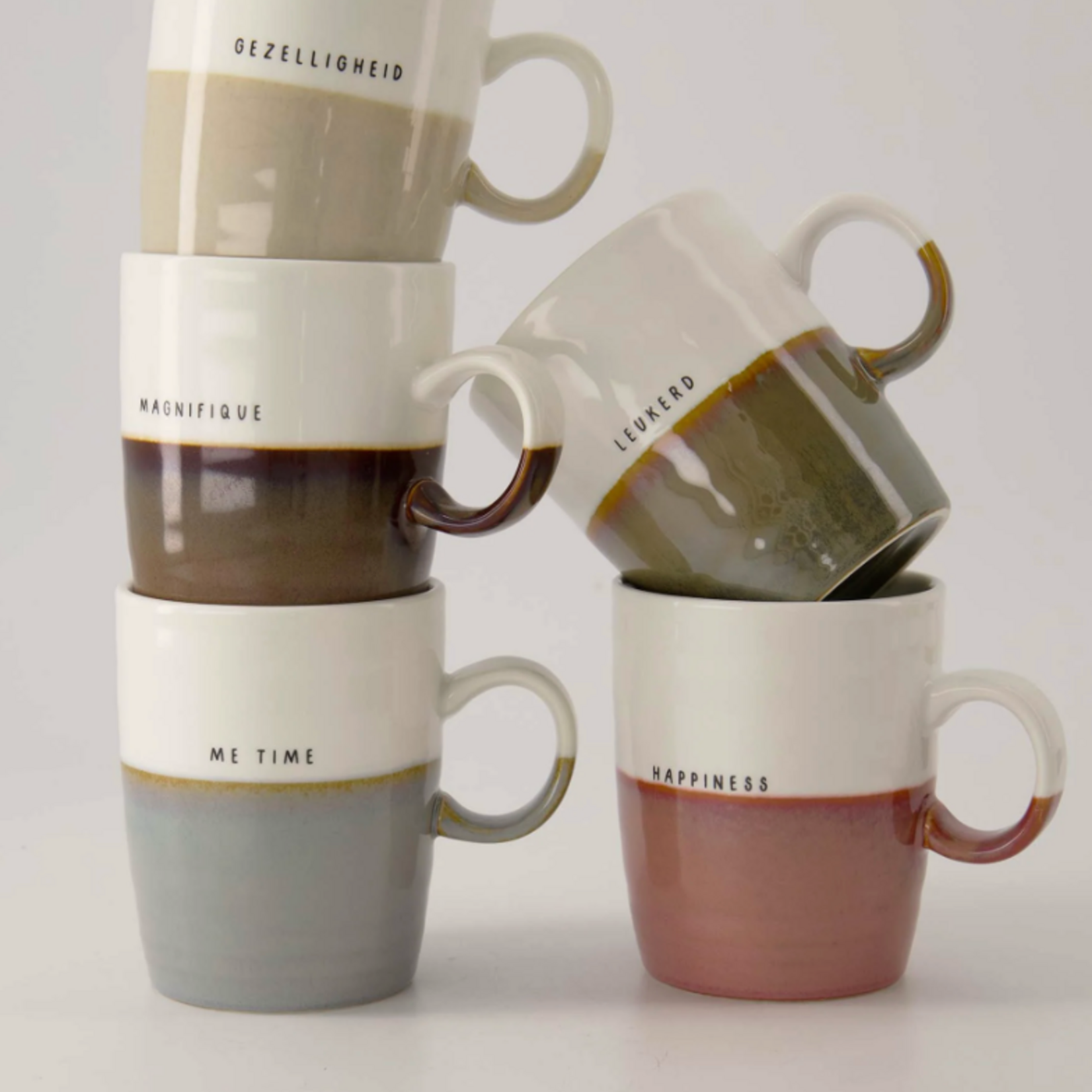 ZUSSS ZUSSS - Theemok leukerd wit/donkergroen