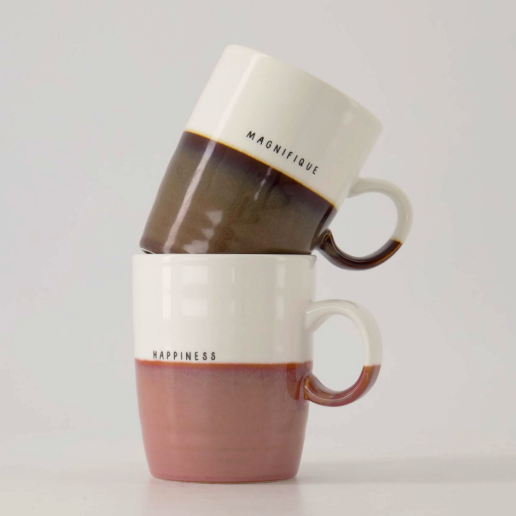 ZUSSS ZUSSS - Theemok happiness wit/burgundy