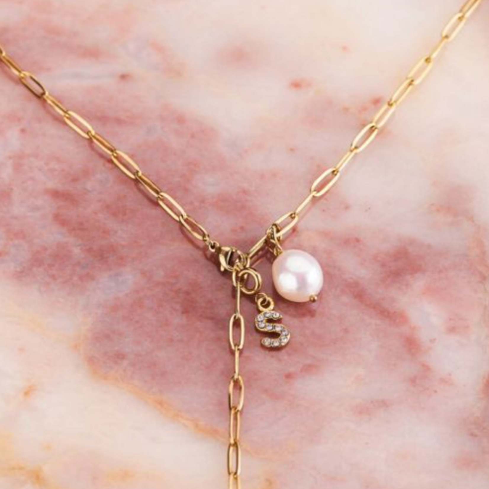 MY JEWELLERY MY JEWELLERY - Custom ketting met open schakels goud