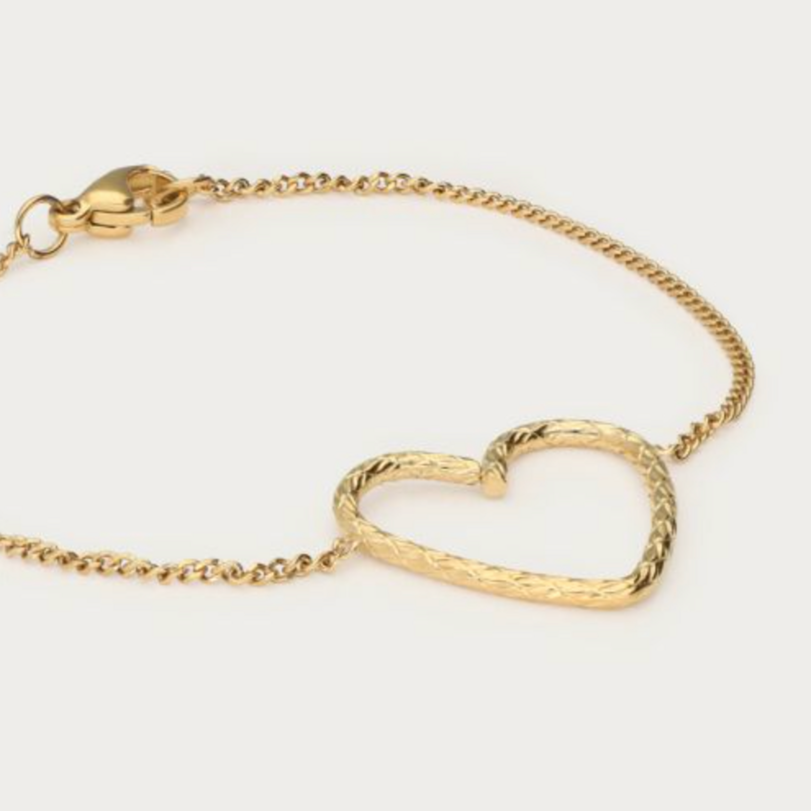 MY JEWELLERY MY JEWELLERY - Mystic armband met open hart goud