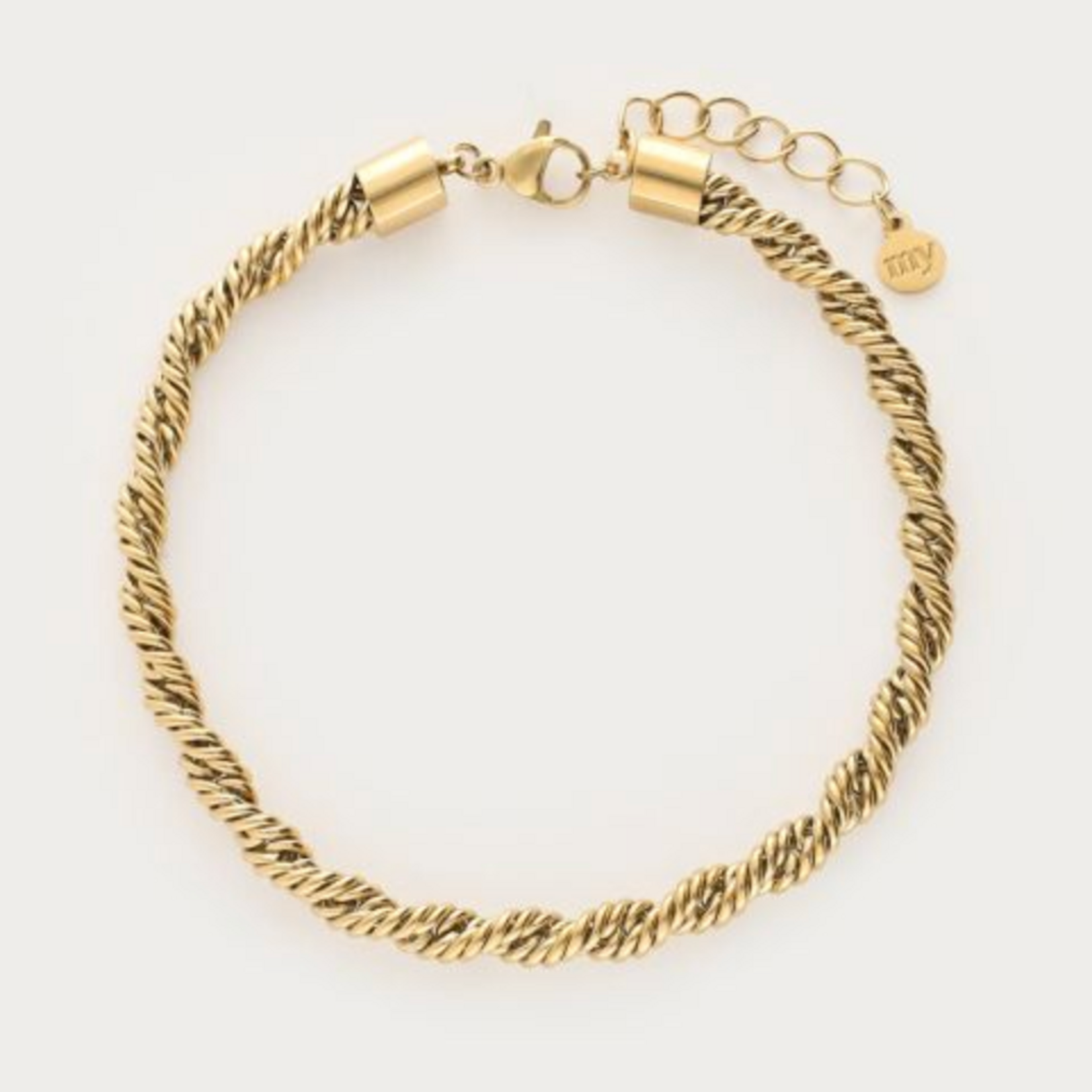 MY JEWELLERY MY JEWELLERY - Bold armband gedraaid goud