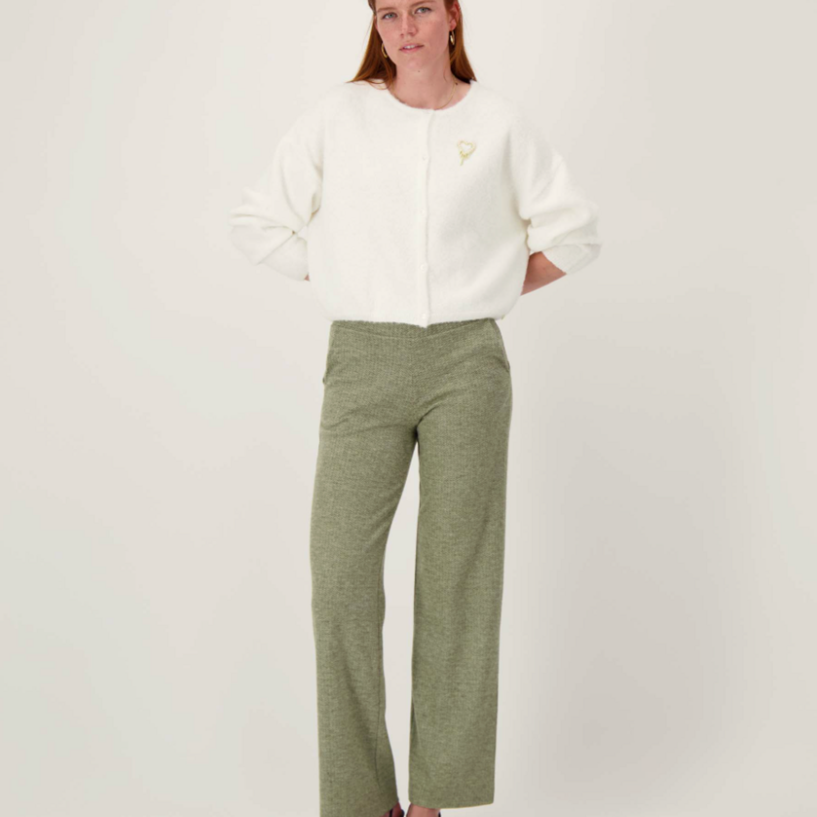 ZUSSS ZUSSS - Basic vestje off white