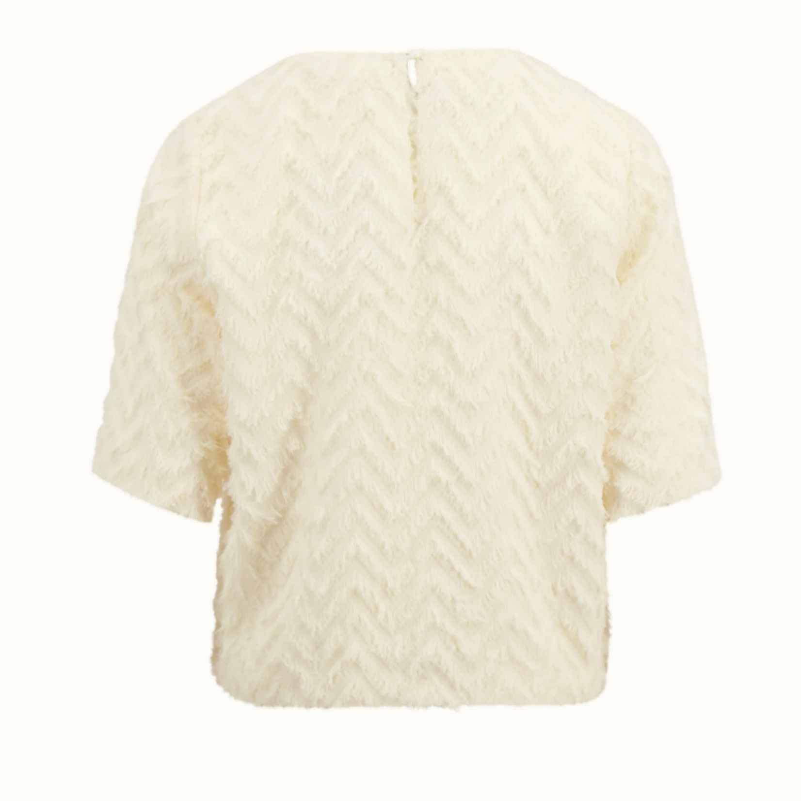 ZUSSS ZUSSS - Feather jacquard top