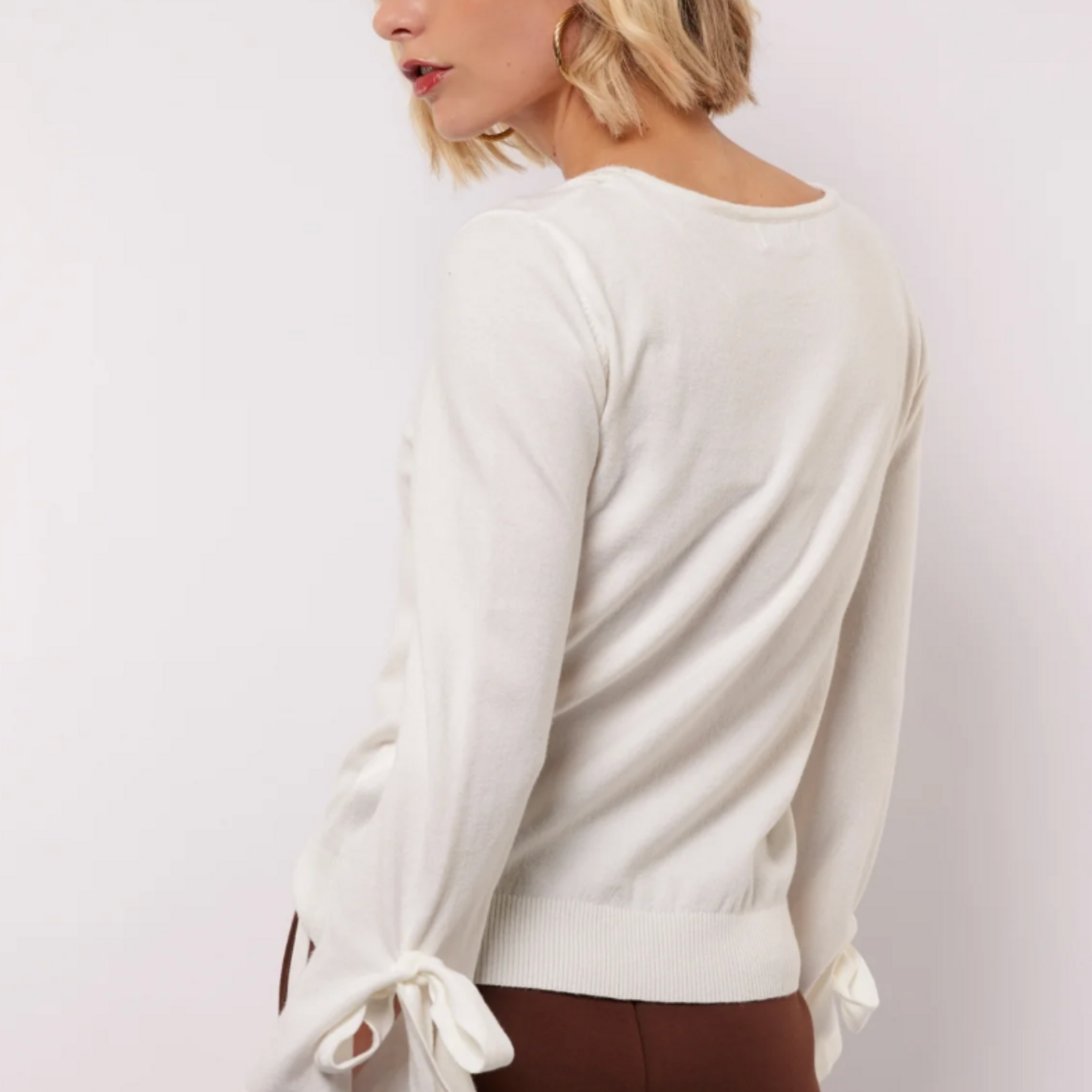 FLURESK FLURESK - Sweater gebreid Quinty offwhite