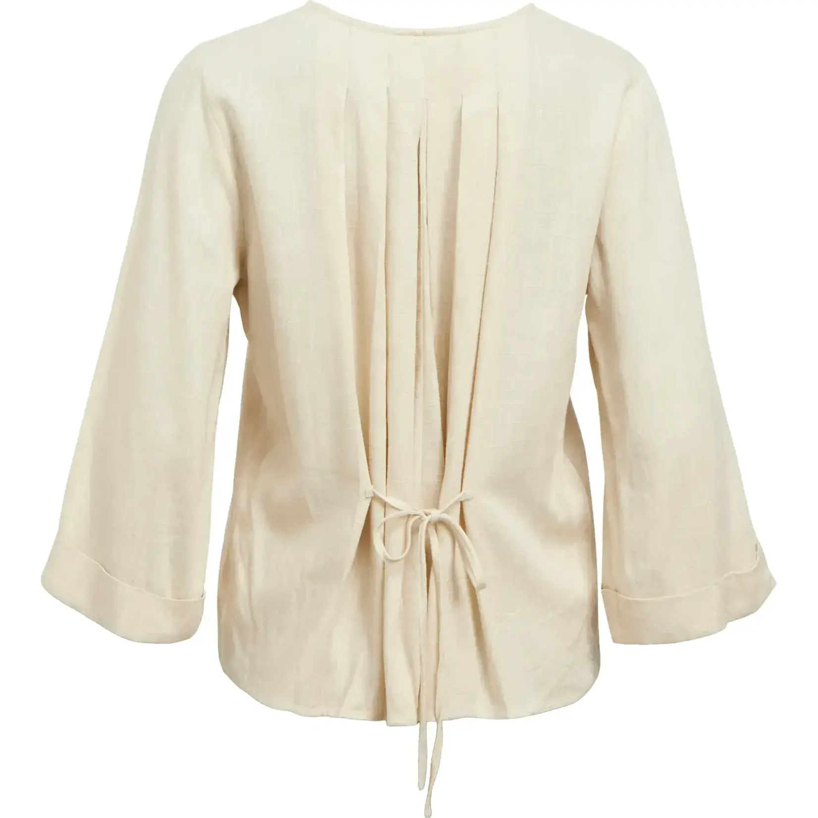 OBJECT OBJECT - Jaya top v-neck sandshell