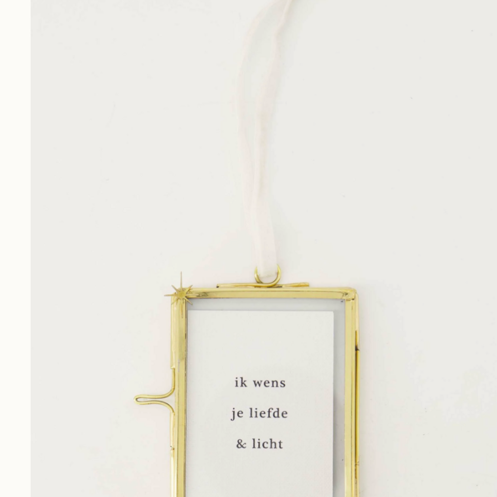 ZUSSS ZUSSS - Fotohanger metaal liefde en licht