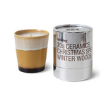 HKLIVING HKLIVING - Keramiek uit de jaren 70: kerstspecial winterwoods ACS0014