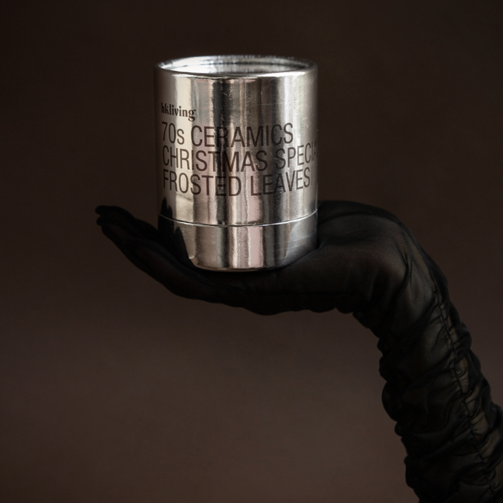 HKLIVING HKLIVING - 70's kerstspecial frosted leaves ACS0015