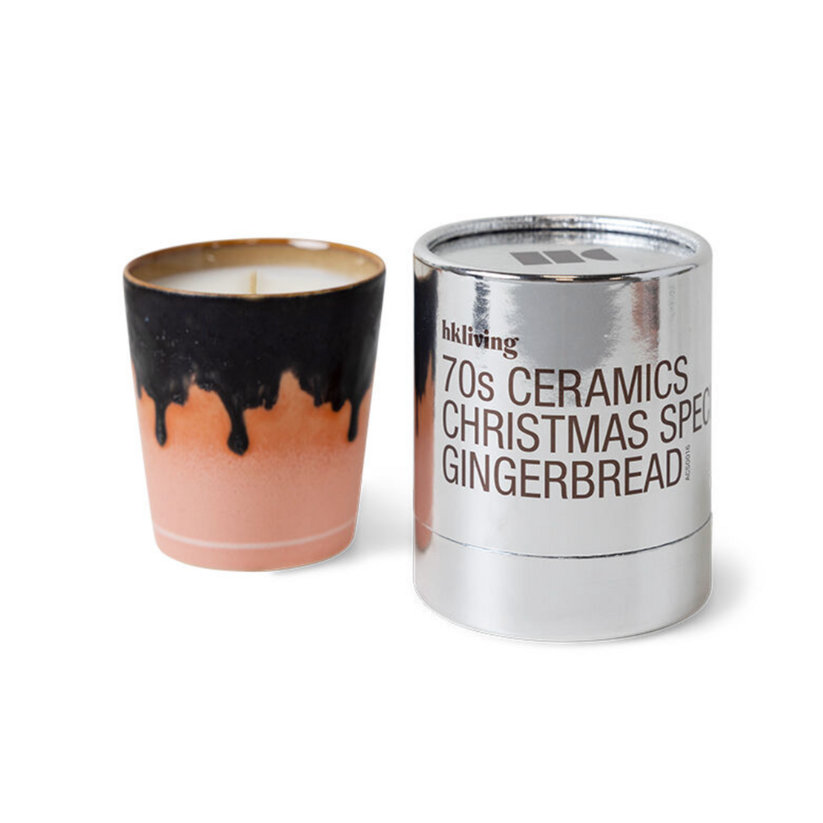 HKLIVING HKLIVING - Keramiek uit de jaren 70: kerstspecial ACS0016 gingerbread