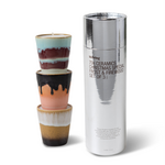 HKLIVING HKLIVING - Keramiek uit de jaren 70: mini-kerstspecial frost & firewood ACS0013