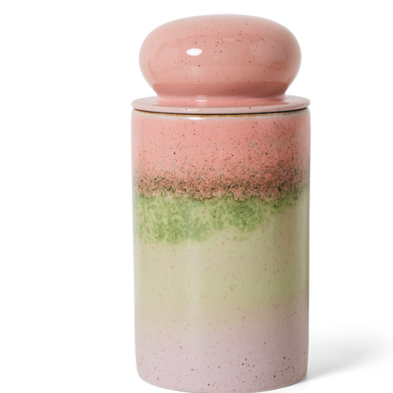 HKLIVING HKLIVING - 70's Voorraadpot Glaze KST0193