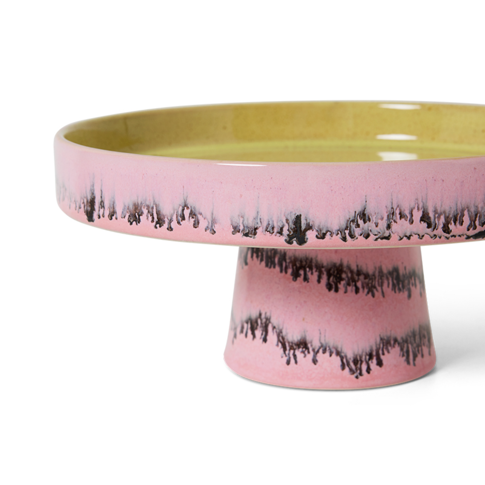 HKLIVING HKLIVING - 70s ceramics: bowl on base bubble kst0193
