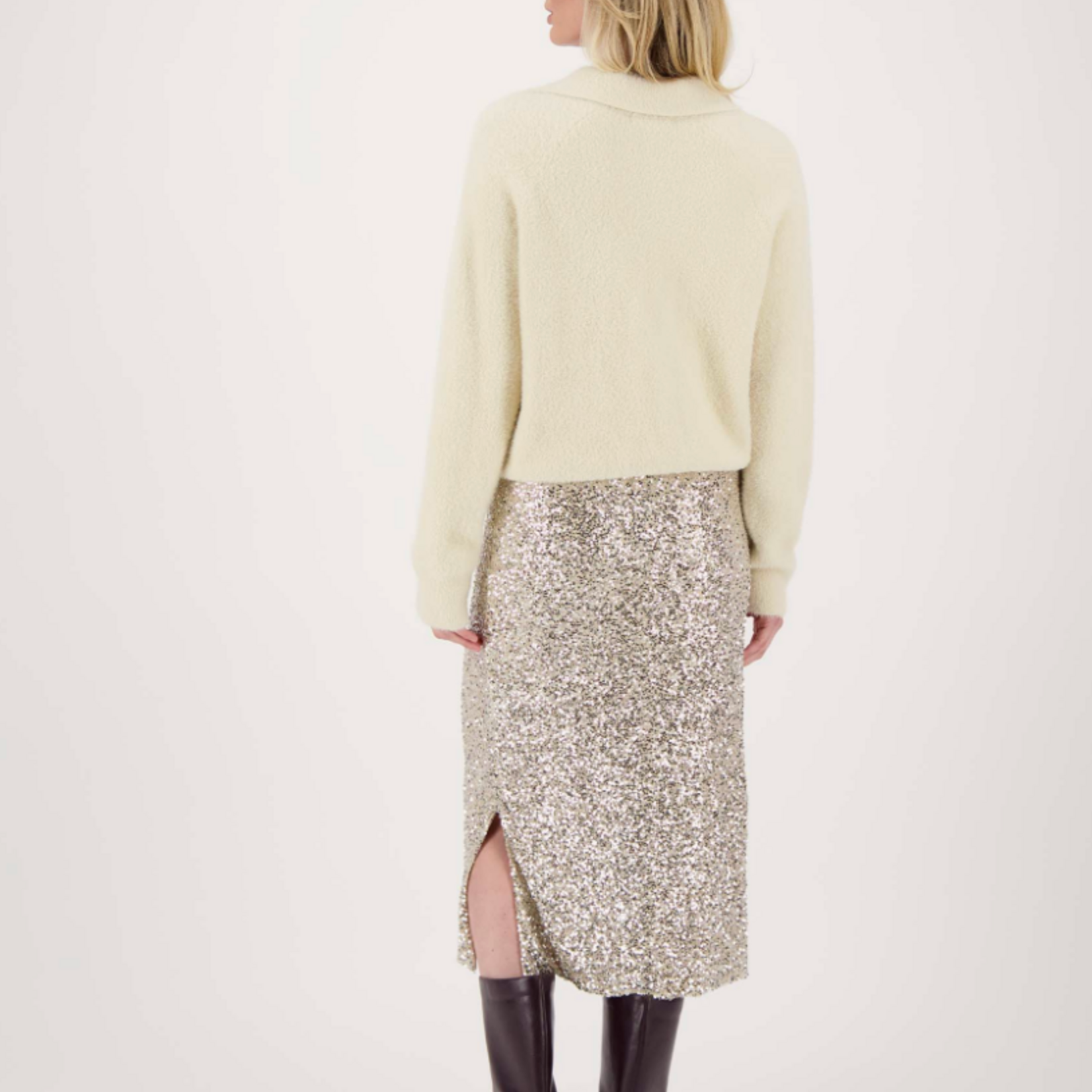 ZUSSS ZUSSS - Fluffy vestje met polokraag kit