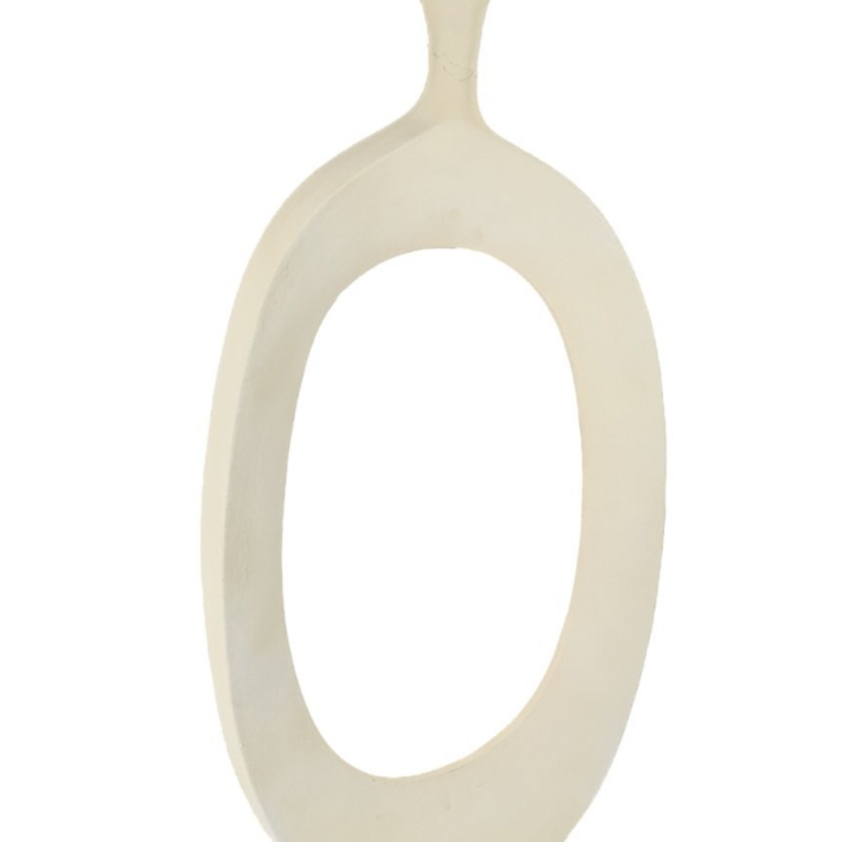 -- Vaas donut XL sand 39.25x7.50x78.25cm