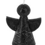 -- Kaars engel zwart
