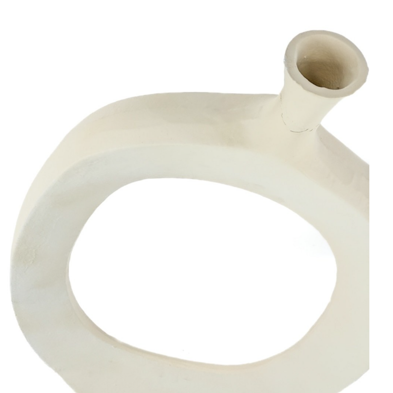 -- Vaas donut XL sand 39.25x7.50x78.25cm