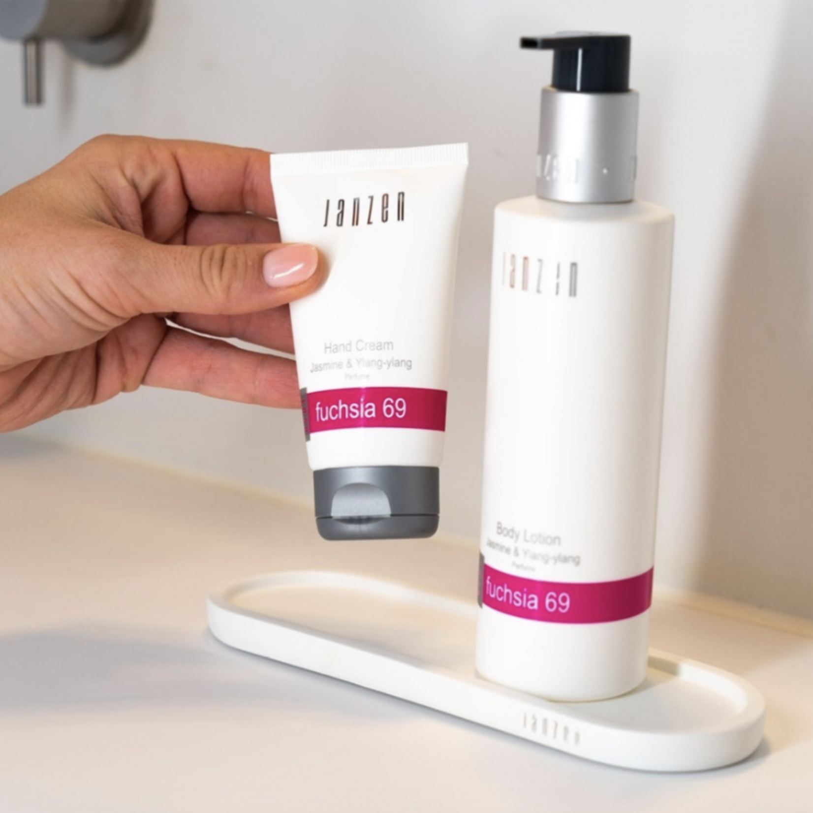 JANZEN JANZEN - Luxury Tray White Small