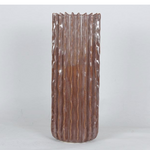 Vaas - Aardewerk Reed S bruin