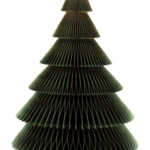 Papieren kerstboom groen 60cm