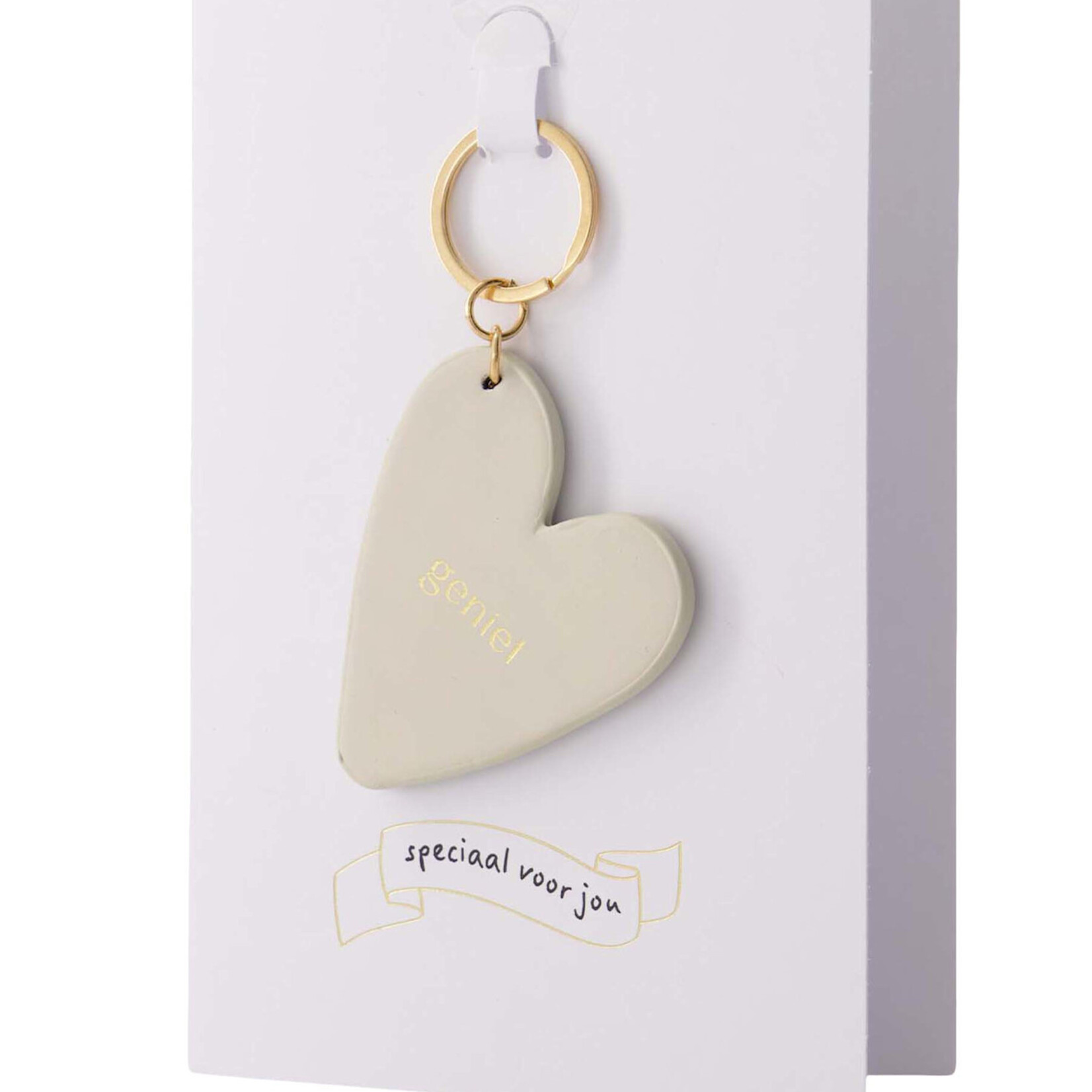 ZUSSS ZUSSS - Wenskaart sleutelhanger geniet zand