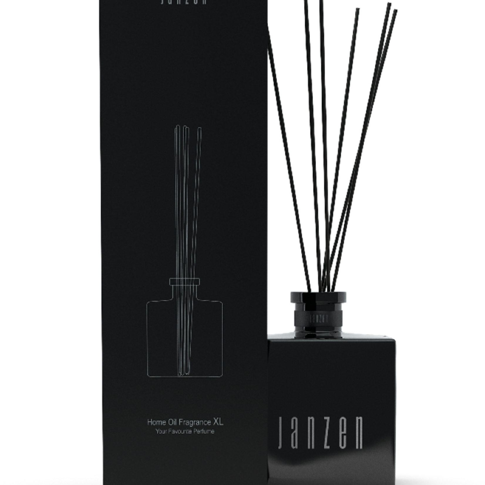 JANZEN JANZEN - Home Fragrance Sticks XL Black - excl. perfume