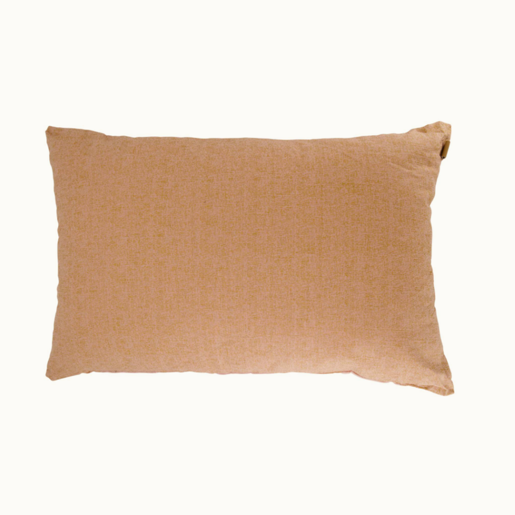 ZUSSS ZUSSS - Kussen streep katoen/velvet zachtrose 60x40cm