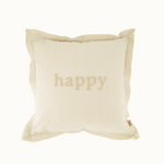 ZUSSS ZUSSS - Kussen happy 45x45cm peper&zout