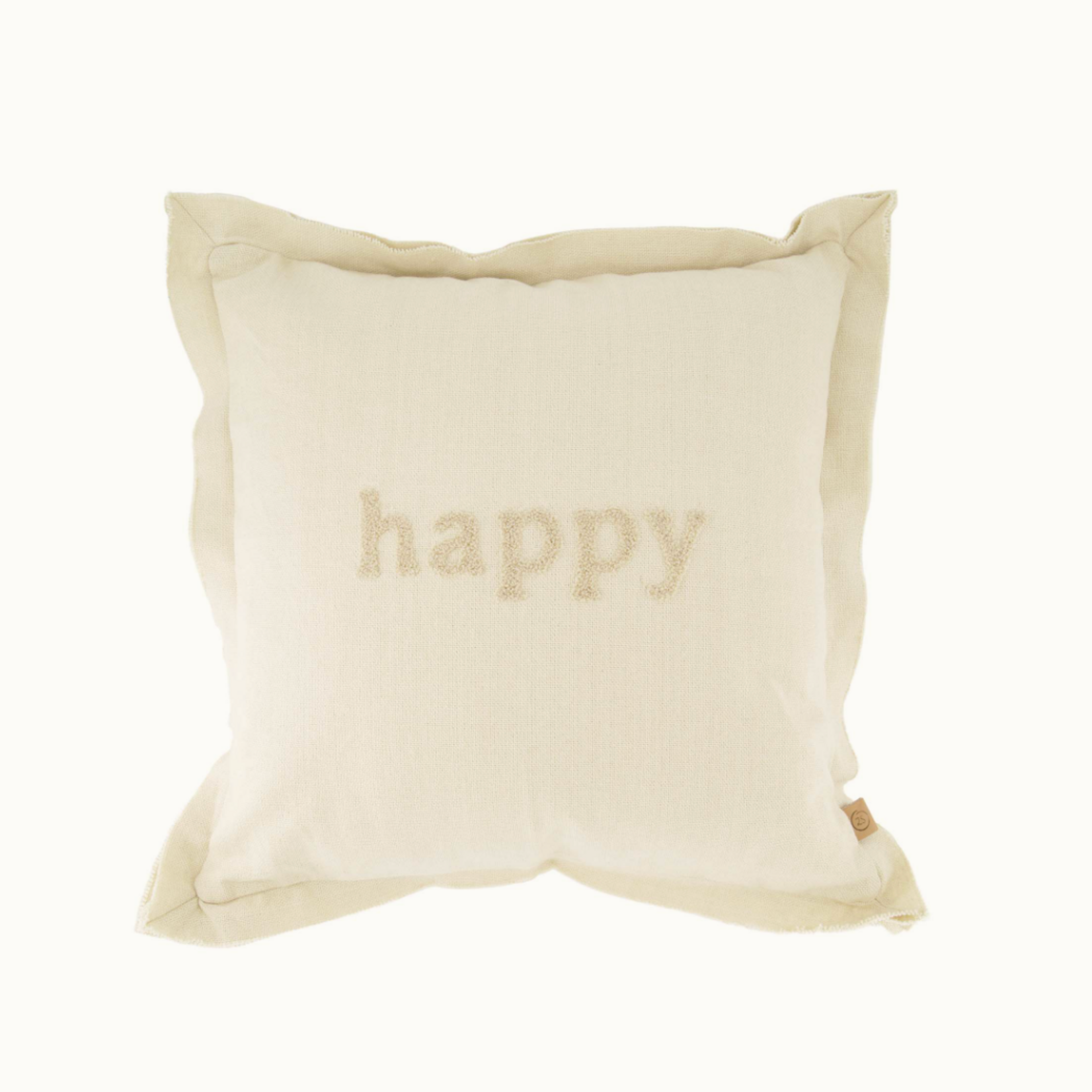 ZUSSS ZUSSS - Kussen happy 45x45cm peper&zout