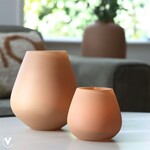 -- Vaas Tasman S mat zand  Ø18 x H20 cm