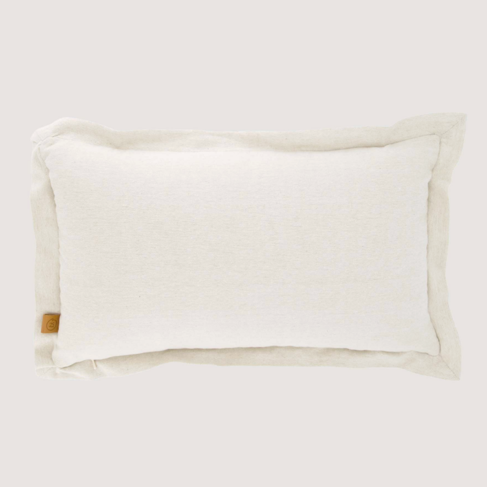 ZUSSS ZUSSS - Kussen bloem kralen 50x30cm zand/wit