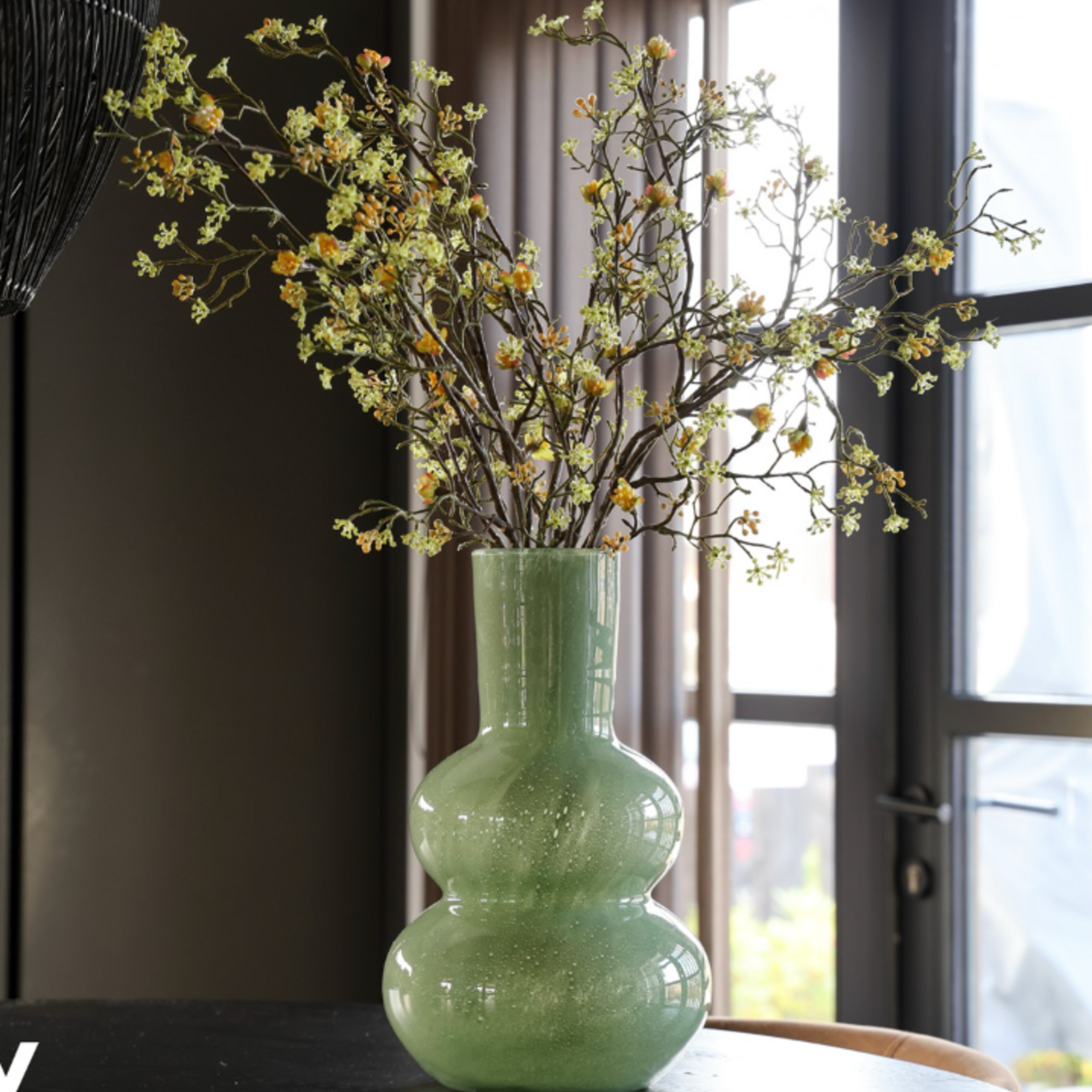 -- Vaas Lindi elite green Ø22 x H36 cm