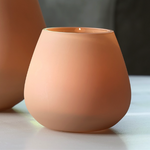 -- Kaarshouder Tasman XS matte sand  Ø12,5 x H11,5cm