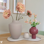 -- Dienblad Villeta M ivory L67,5 x B36 x H2 cm