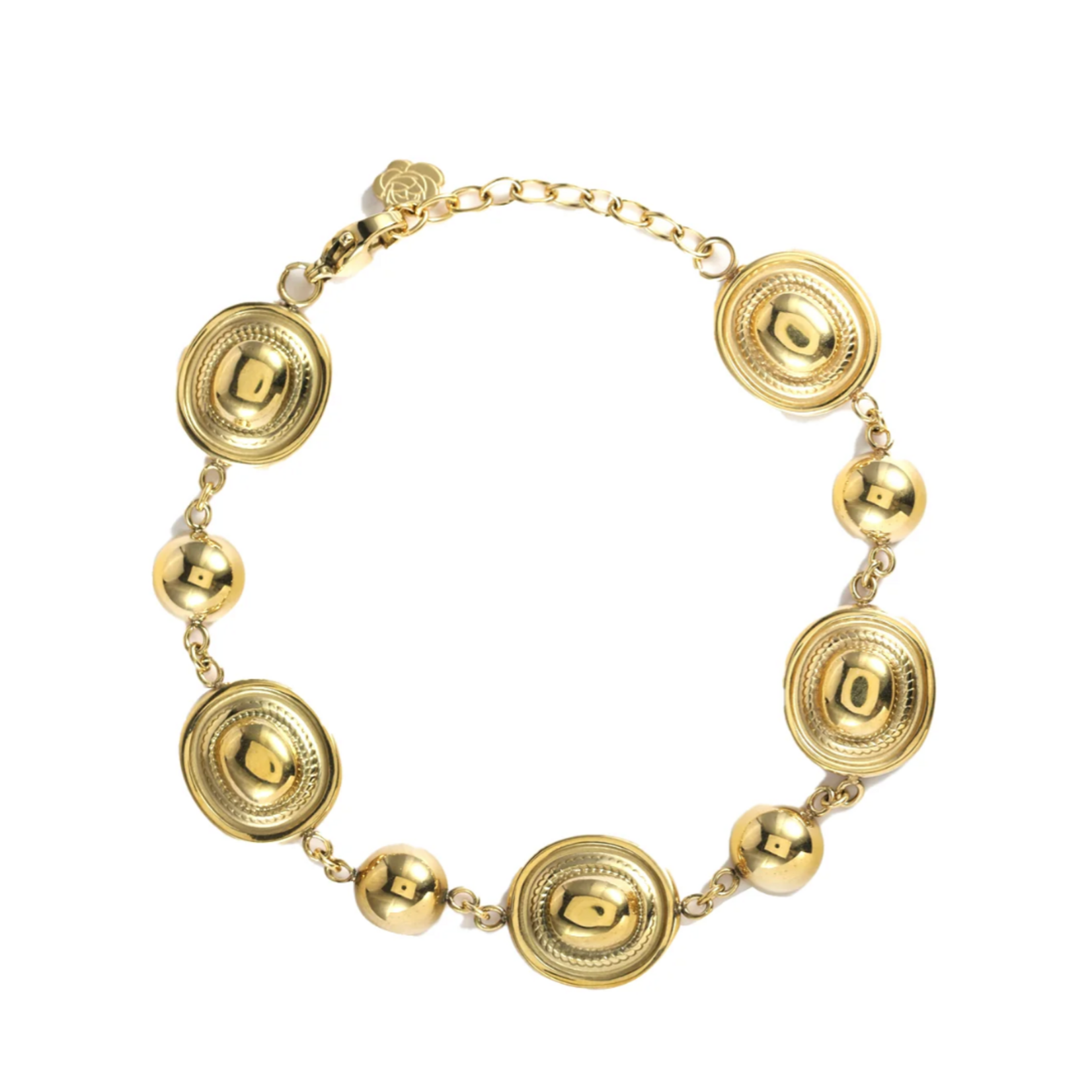 ROSE & CAMELLIA ROSE & CAMELLIA - Armband goud  Joke