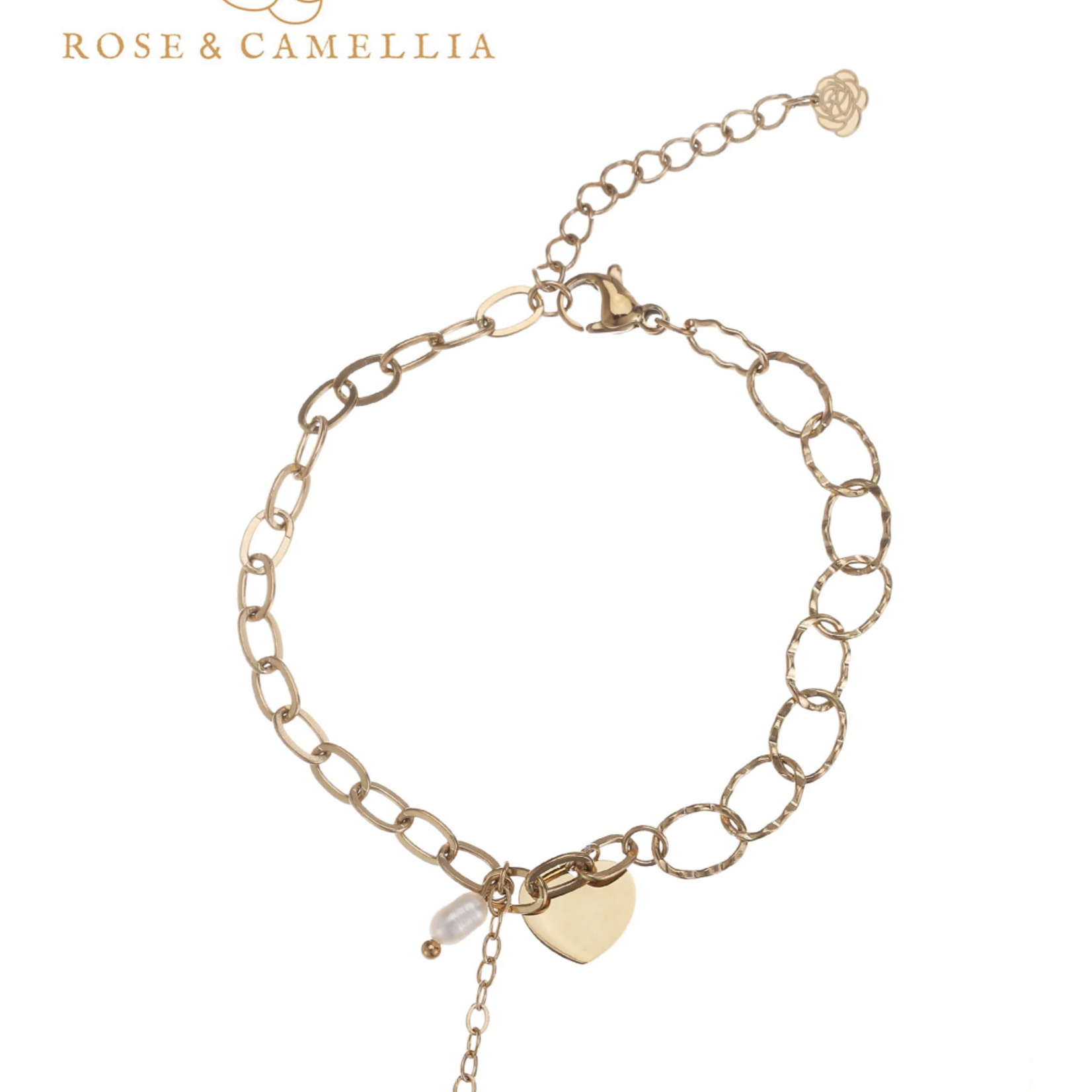 ROSE & CAMELLIA ROSE & CAMELLIA - Armband goud Tessa