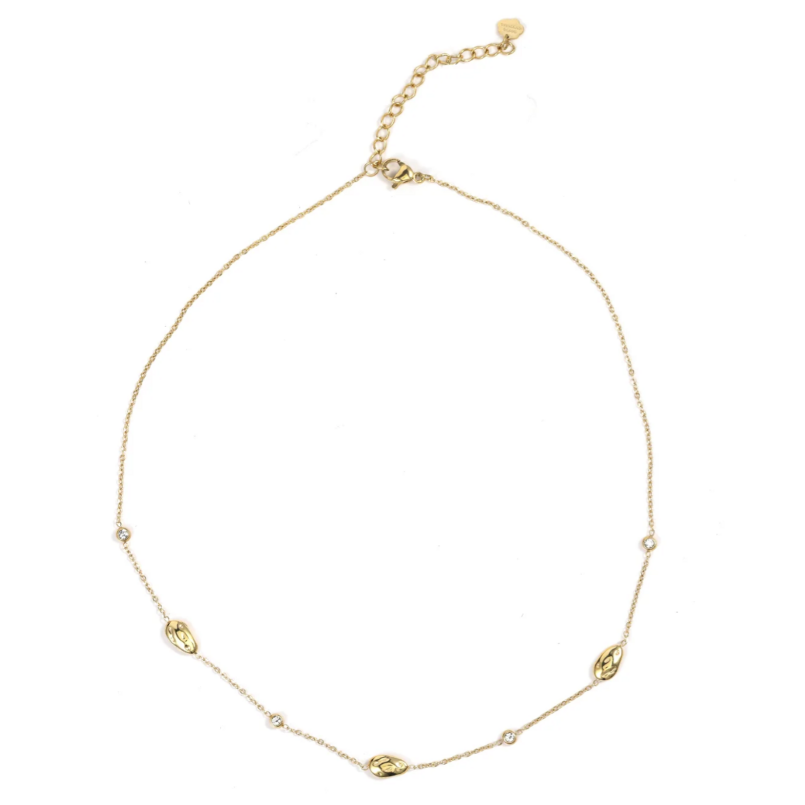 ROSE & CAMELLIA ROSE & CAMELLIA - Ketting goud Esther 38+5cm