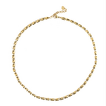 ROSE & CAMELLIA ROSE & CAMELLIA - Ketting goud  Ingrid 40+5cm