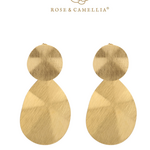 ROSE & CAMELLIA ROSE & CAMELLIA - Oorbellen goud Jantien