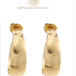 ROSE & CAMELLIA ROSE & CAMELLIA - Oorbellen goud Marit