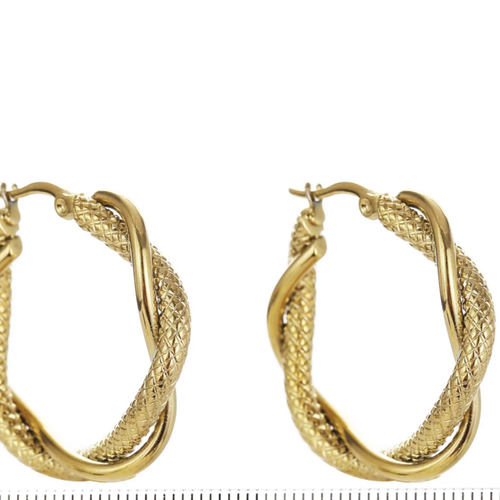 ROSE & CAMELLIA ROSE & CAMELLIA - Oorbellen goud Marijke