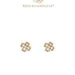ROSE & CAMELLIA ROSE & CAMELLIA - Oorbellen goud Lisanne