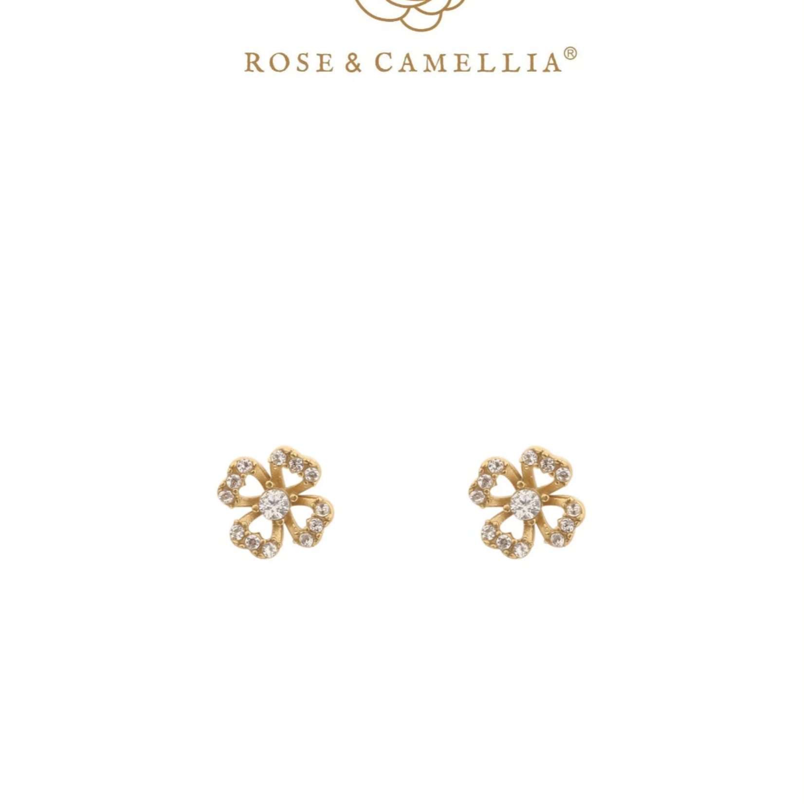 ROSE & CAMELLIA ROSE & CAMELLIA - Oorbellen goud Lisanne